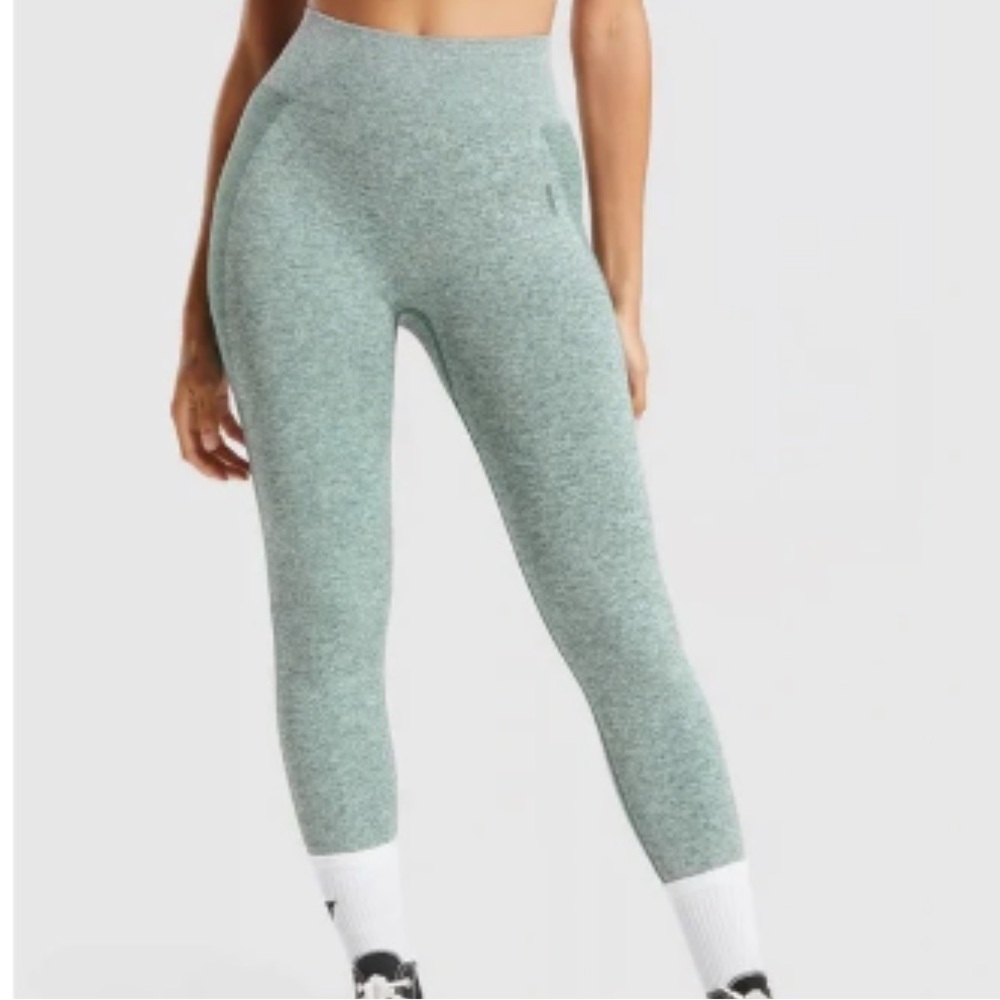 Gymshark Heathered Blue Women’s Size Small Workout Leggings